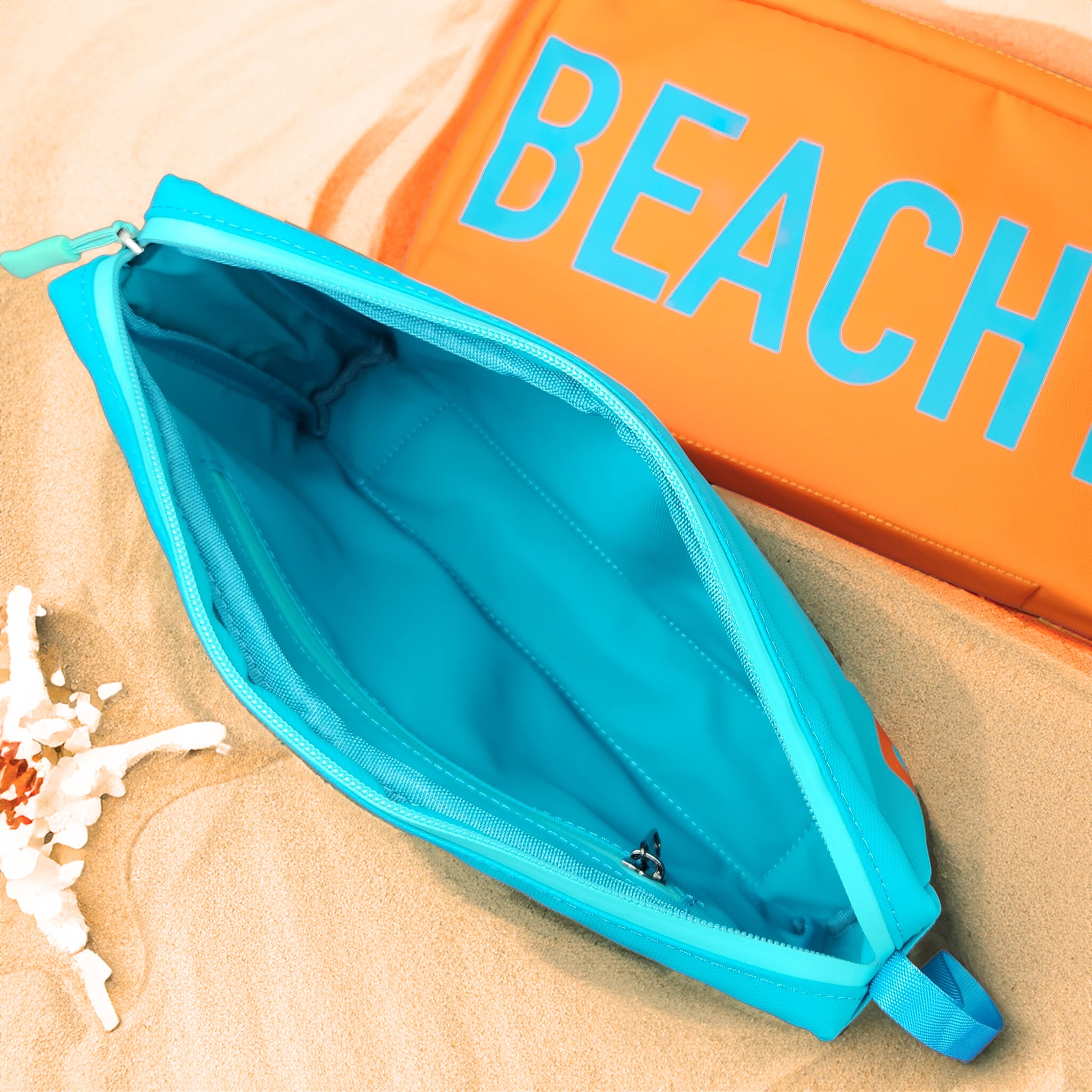 Beach friendly - Durable and Waterproof Pouch