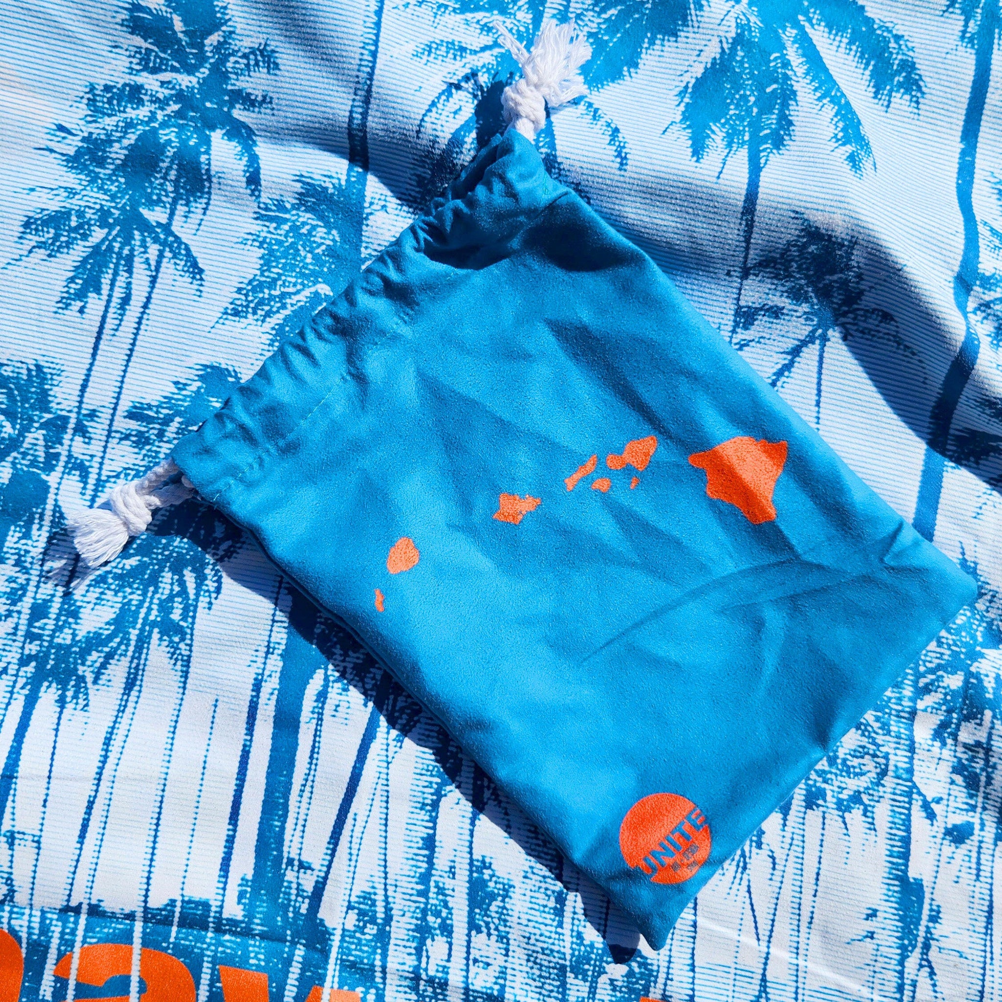 Hawaiian Island Chain - Beach Towel.