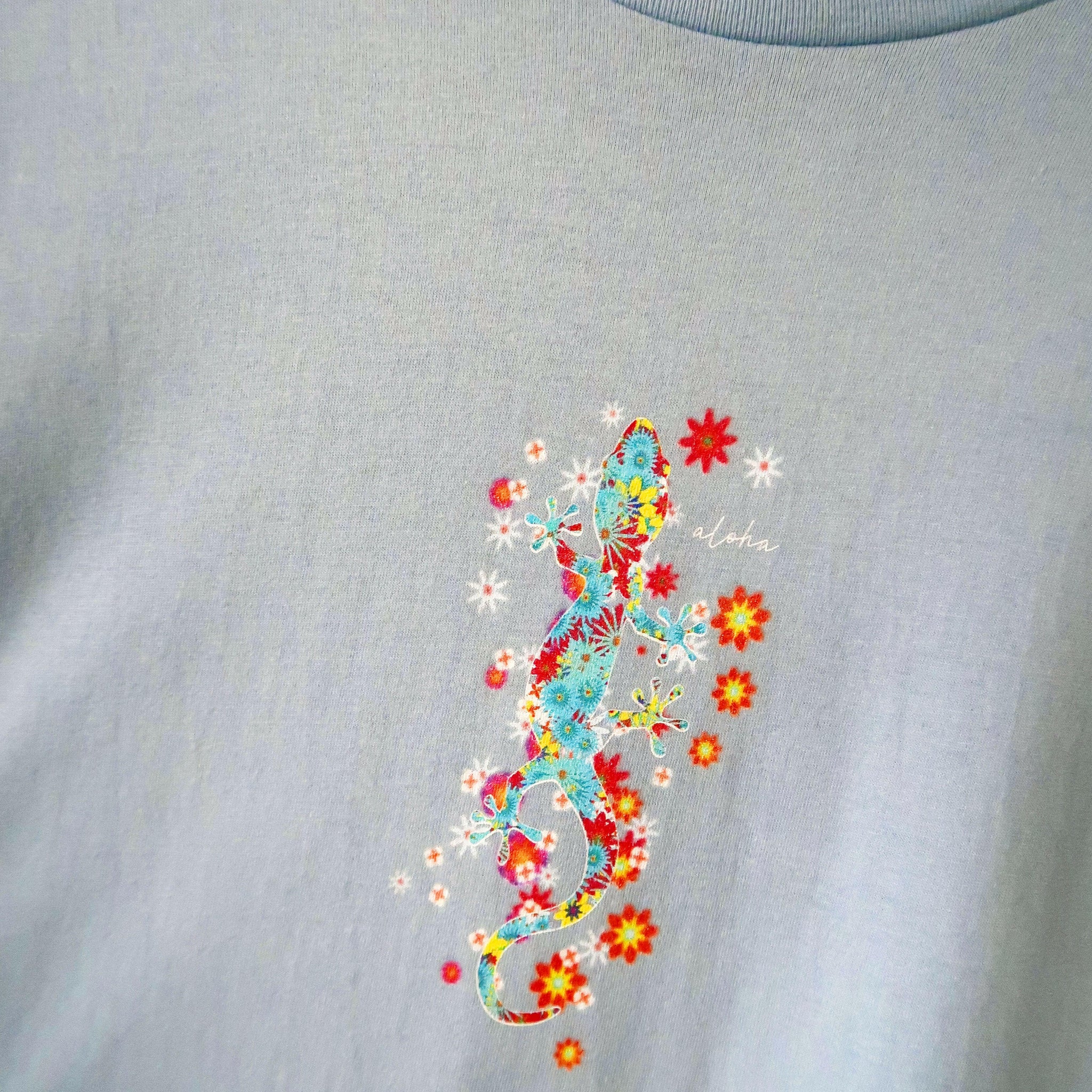 Aloha Gecko - T shirt.